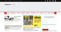 Desktop Screenshot of kashmirwatch.com